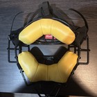 Rawlings Pwmx Baseball Catchers Mask Black Wire Frame Yellow Padding Pwmx-eobr2