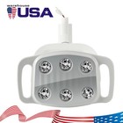 9w Dental 6 White Led Lamp Oral Light Ra90 Lamp For Unit Chair 22mm   26mm