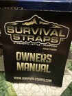 Harley Davidson Pink    Black Paracord Survival Strap Bracelet Pre-owned Wonens