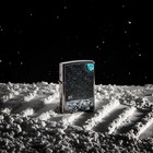 Zippo Moon Landing Design High Polish Chrome Windproof Pocket Lighter  250-07   