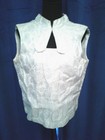 Susan Hayward 1960 s Silver Lame Evening Top From Sydney Guilaroff W coa