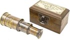 Telescope Nautical Antique Brass Victorian Spyglass Vintage Maritime