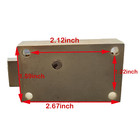 Single Nose Herring Hall Marvin Rh Safe Deposit Box Lock With 3 Keys For Home
