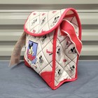 Vintage Disney Baby Mickey Insulated Bottle Tote Bag Quilted Dolly Cute Nos 2001