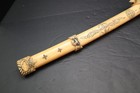 Carved Vtg Bone Katana Tanto Knife Dagger Scabbard Koshirae Japanese Knife Sword