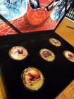 Marvel-avengers Spiderman 24k Gold Plated 5 Piece Collectors Set