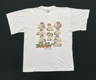 Lot 6 Vintage T Shirt Bundle Funny Graphic Animal Tees Size L