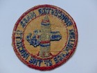 Unused Vintage Worcester Mass   birthplace Of The Rockets  Souvenir C e Patch