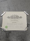 Old Rare Historical 1900 Phila College Of Pharmacy E Fullerton Cook Certificate
