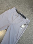 New Mens Under Armour Straight Fit Gray Vented Showdown Pants Size 34x34 Golf