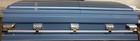 Beautiful 29in Oversized Casket Blue silver