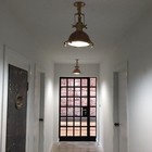 Nautical Marine Brass   Copper Hanging Pendant Light     Vintage Ship Ceiling Lamp