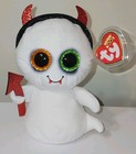 Ty Beanie Boos Tricky The Halloween Ghost  6 Inch  New Mwmts Stuffed Animal Toy