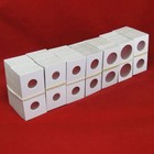 700 Cardboard 2x2 Coin Holder Mylar Flips Cent Through Silver Dollar Sizes