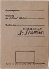 Ww2 Nsdap Squadron Military Pass H  Himmler Stamped Signature