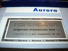 Aurora Alitalia Fountain Pen   Biro Set Silver 925 Fountain Pen
