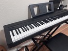 Yamaha 88-key Digital Home Piano Keyboard - Black  Full Size 88 Keys