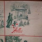Vintage Halle s Department Store Christmas Shirt Box 15x10x2 Unique Item