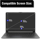  2-pack  Hp Laptop 15 6  Tempered Glass Screen Protector For Hp Envy X360 15 6 