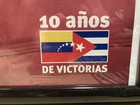 Vintage Hugo Chavez Framed Poster         