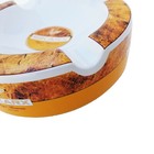 Sikarx Cigars Leaf Large Ceramic Ashtray For Patio   Outdoor Use 4 Cigar Rests