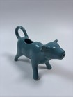 The Pioneer Woman Stoneware Teal Turquoise Blue Cow Creamer Ceramic Cottagecore 