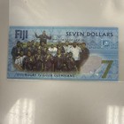 Fiji 7 Dollars 2016 Nd 2017 Commemorative Banknote World Paper Money Unc