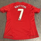 Adidas Swansea City 2012 Away Jersey Centenary Mens Large Climacool Leon Britton