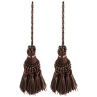 2 Pcs Curtain Hanging Tassels Tie Backs For Curtains Tiebacks Rope