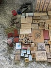 Stampin    Up  Lot Of 150  Used Stamps   Extras