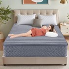 Hybrid Memory Gel Foam Innerspring Full Durable Medium Firm Bed Mattress In Box