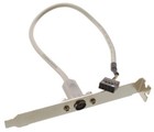 Ps 2 Mini-din 6pin Female To 2x5 Idc Female Motherboard Header Adapter W bracket