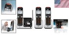 Home Dect 6 0 Cordless Phone System With 3 Handsets   Digital Answering Machine