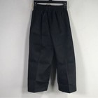 Martial Arts Karate Uniform Pant  Unisex Kid s Size 000 - Black
