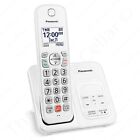 Panasonic Cordless Phone Sys Kx-tgd833w Dect 6 0 1 6  Lcd 100gb Expandable White