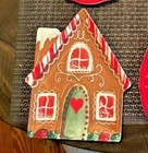 Pottery Barn Holiday Christmas Gingerbread Candy Cane Plate Party Kid Gift Set 4