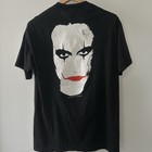 Vintage 1994 The Crow Double Sided T-shirt Large Gem Tag Brandon Lee Movie Promo