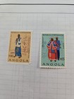 Lot Of 25 Angola Stamps   Some Hinged   Uncertified   Ungraded