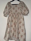 Blossom Blvd Girls Floral Knit Puff Sleeve Square Neck Fit   Flare Dress 7
