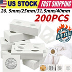 200pcs Assorted Coin Holders 2x2 Cardboard Mylar Flips Include 4 Sizes New Usa