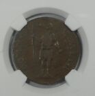 1788 Massachusetts With Period Colonial Copper Cent Certified Ngc Vf 30 Brown