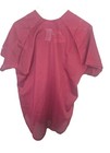 Vintage Rawlings Red Mesh Button Baseball Jersey Youth L Plain Dark Red 90s 