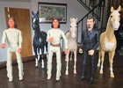 6 Vintage Geronimo Comanche Horses Sam Cobra Best Of The West  Figures Marx Lot 