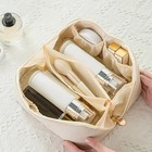 Luxury Makeup Organizer Travel Cosmetic Bag Toiletry Case Zip Storage Pouch