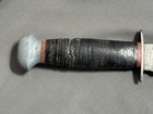Wwii Era Rh36 Pal Stacked Leather Handle Combat Fighting Knife Blood Groove Usn