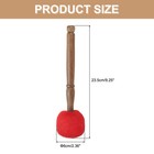 Singing Bowl Mallet Wool Red Sound Bowl Drum Stick Medium