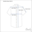 Vtg Carolina Colours Sz 18 Yellow Beige Short Sleeve Button Up Frayed Hem Shirt