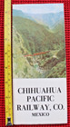 Chihuahua Pacific Mexico Railway Mexican Pacific Coast Railroad Ad Map Location