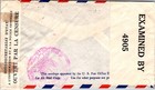 Haiti 1942 Postal History Wwii Dual Censored Cover Addr Usa Canc Port-au-prince