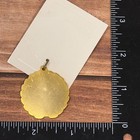 Ts Vintage Gold Tone Majorette Baton Twirler Award Medal Pendant Charm Gift
